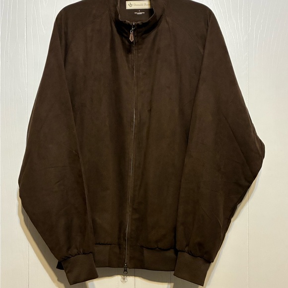 Donald Ross Other - DONALD ROSS Men's Microfiber Suede Jacket Size Large